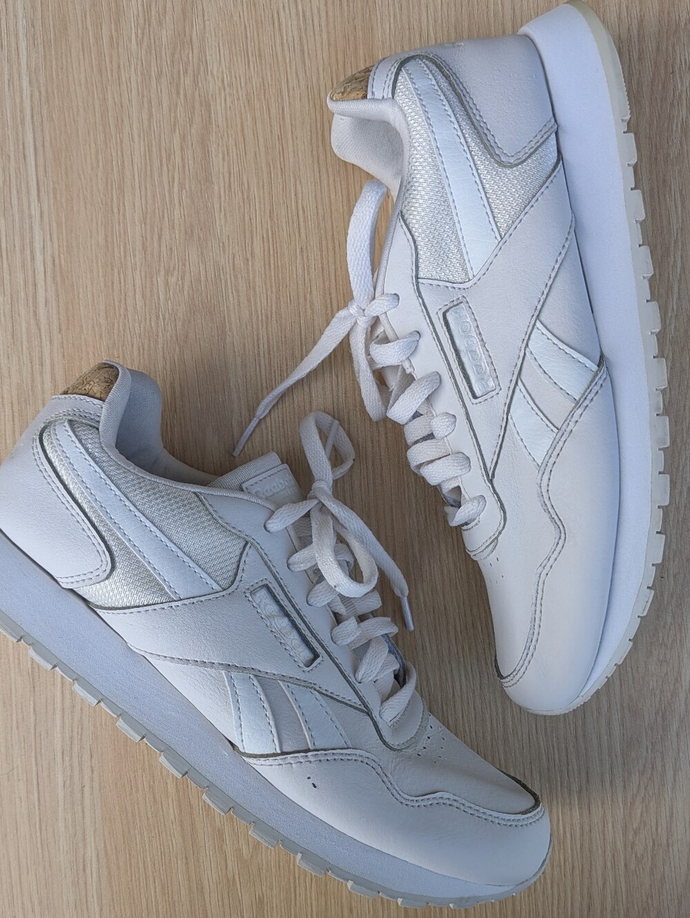 Reebok Classic Sneakers With Cork Detailing